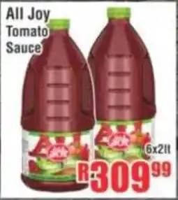 Devland Cash And Carry All Joy Tomato Sauce offer