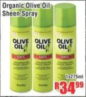 Devland Cash And Carry Organic Olive Oil Sheen Spray offer