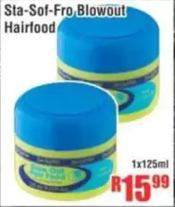 Devland Cash And Carry Sta-Sof-Fro Blowout Hairfood offer