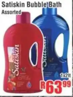 Devland Cash And Carry Satiskin Bubble Bath Assorted offer