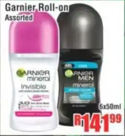 Devland Cash And Carry Garnier Roll-on Assorted offer