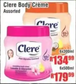 Devland Cash And Carry Clere Body Crème Assorted offer
