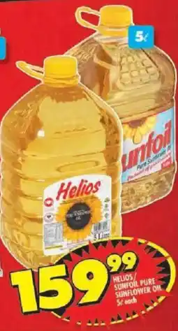 Shoprite Helios/ sunfoil pure sunflower oil offer