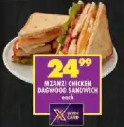 Shoprite Mzanzi chicken dagwood sandwich offer