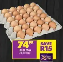 Shoprite Large eggs offer