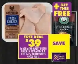 Shoprite Farmbest fresh chicken braaipack offer