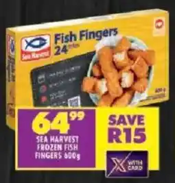 Shoprite Sea harvest frozen fish fingers offer