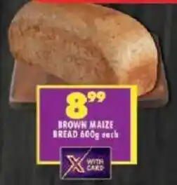 Shoprite Brown maize bread offer