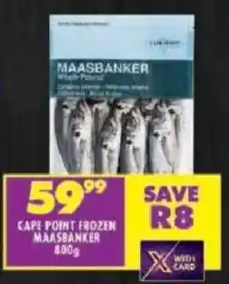 Shoprite Cape point frozen maasbanker offer