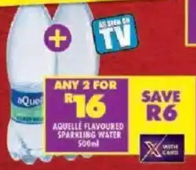 Shoprite Aquelle flavoured sparkling water offer