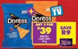 Shoprite Doritos corn chips offer