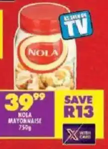 Shoprite Nola mayonnaise offer