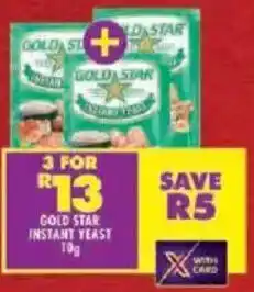 Shoprite Gold star instant yeast offer