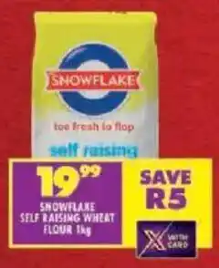 Shoprite Snowflake self raising wheat flour offer