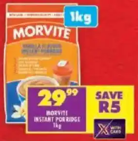 Shoprite Morvite instant porridge offer