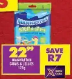 Shoprite Manhattan gums & jellies offer