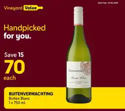 Makro’s liquor BUITENVERWACHTING Buiten Blanc offer
