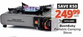 Checkers BushBaby Portable Camping Stove offer