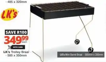 Checkers LK's Trolley Braai offer