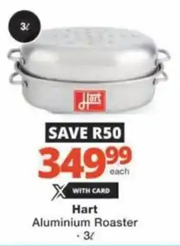 Checkers Hart Aluminium Roaster offer