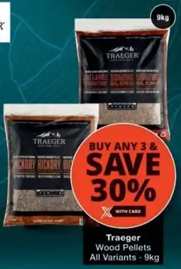 Checkers Traeger Wood Pellets All Variants offer