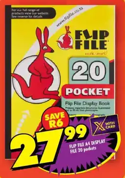 Shoprite Flip file A4 display file offer