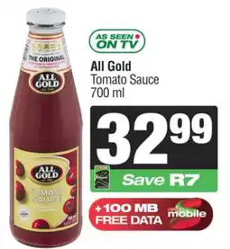 Spar All Gold Tomato Sauce offer