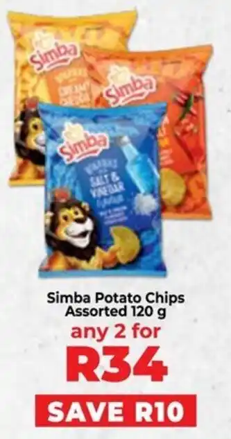Food Lover's Market Simba Potato Chips Assorted offer