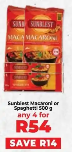 Food Lover's Market Sunblest Macaroni or Spaghetti offer
