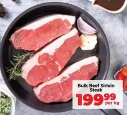 Food Lover's Market Bulk Beef Sirloin Steak offer