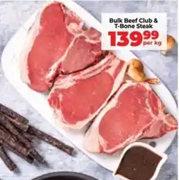 Food Lover's Market Bulk Beef Club & T-Bone Steak offer