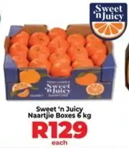 Food Lover's Market Sweet 'n Juicy Naartjie Boxes offer