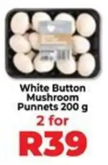 Food Lover's Market White Button Mushroom Punnets offer