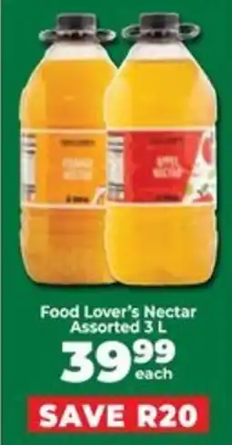 Food Lover's Market Food Lover's Nectar Assorted offer