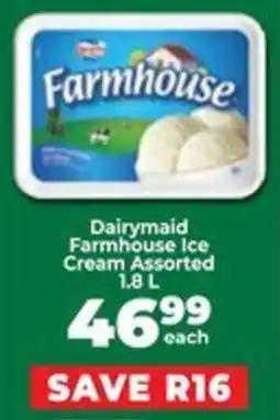 Food Lover's Market Dairymaid Farmhouse Ice Cream Assorted offer