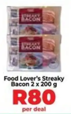 Food Lover's Market Food Lover's Streaky Bacon offer