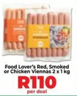 Food Lover's Market Food Lover's Red, Smoked or Chicken Viennas offer