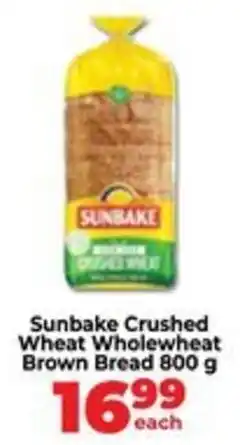 Food Lover's Market Sunbake Crushed Wheat Wholewheat Brown Bread offer
