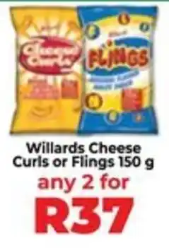 Food Lover's Market Willards Cheese Curls or Flings offer
