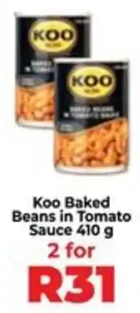 Food Lover's Market Koo Baked Beans in Tomato Sauce offer