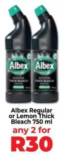 Food Lover's Market Albex Regular or Lemon Thick Bleach offer