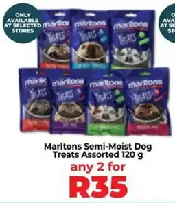 Food Lover's Market Marltons Semi-Moist Dog Treats Assorted offer
