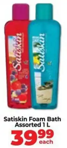 Food Lover's Market Satiskin Foam Bath Assorted offer