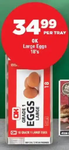 OK MiniMark OK Large Eggs offer