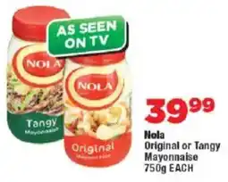 OK MiniMark Nola Original or Tangy Mayonnaise offer