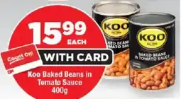 OK MiniMark Koo Baked Beans in Tomato Sauce offer