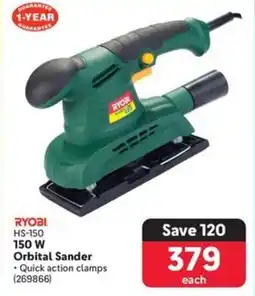 Makro RYOBI 150 W Orbital Sander offer