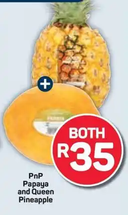 Pick n Pay PnP Papaya and Queen Pineapple offer