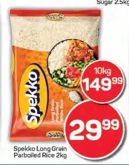 Pick n Pay Spekko Long Grain Parboiled Rice-2Kg offer