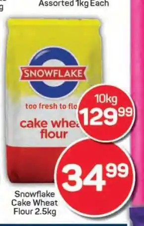 Pick n Pay Snowflake Cake Wheat Flour 2.5kg offer